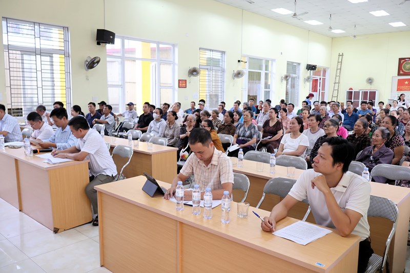Xã Kiến Minh triển khai thu hồi đất phục vụ Dự án đường sắt Lào Cai - Hà Nội - Hải Phòng